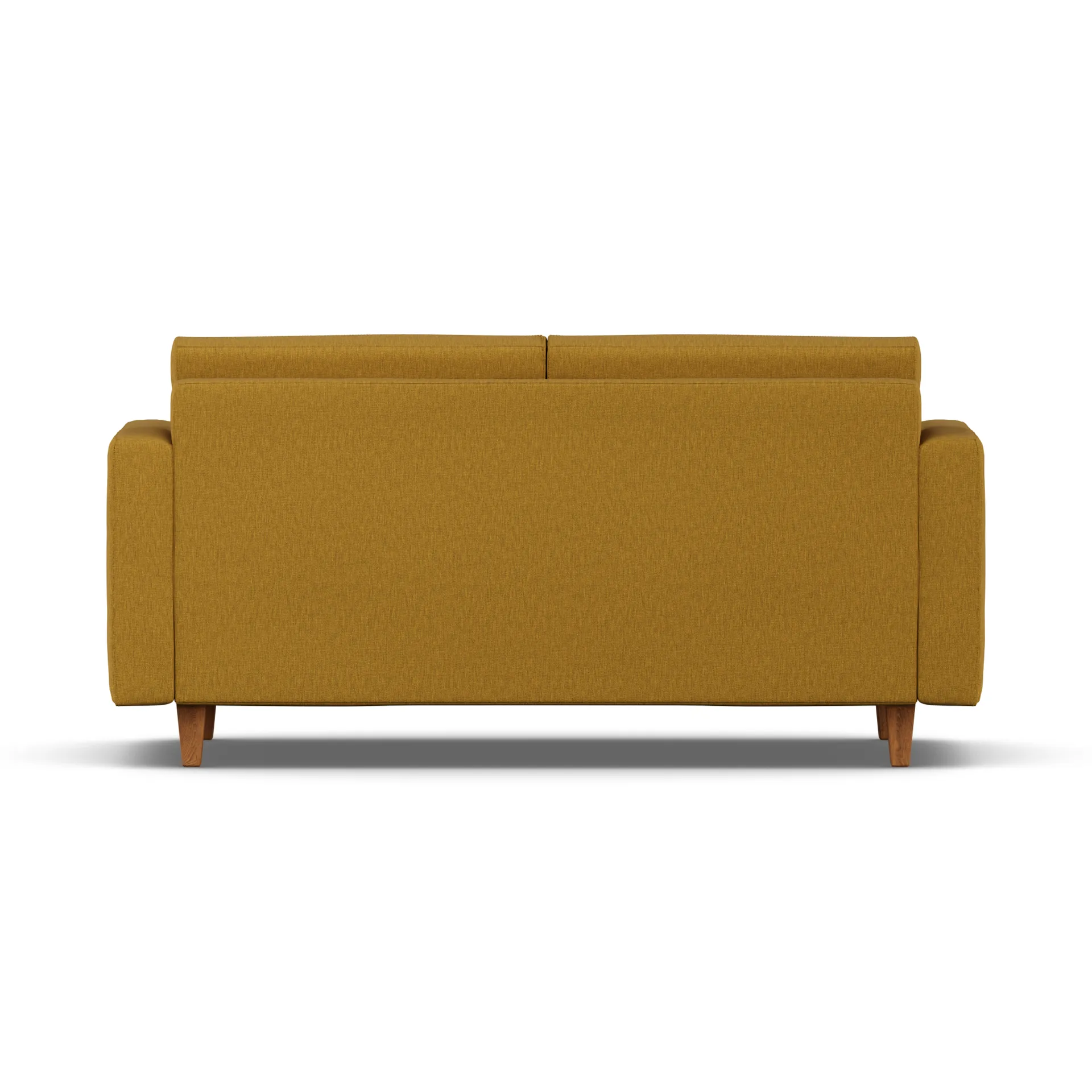 Sofá-cama Binga 2,5 lugares, Luiza Mustard 3972-carvalho 1898
