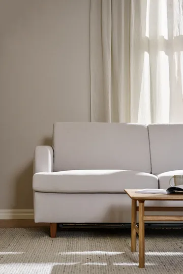 Sofá-cama Binga 2,5 lugares - Oslo Nature 1540-freixo tingido escuro - 1898