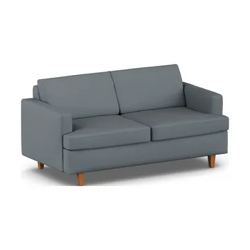 Sofá-cama Binga 2,5 lugares - Same Blue 6678-freixo tingido em carvalho - 1898