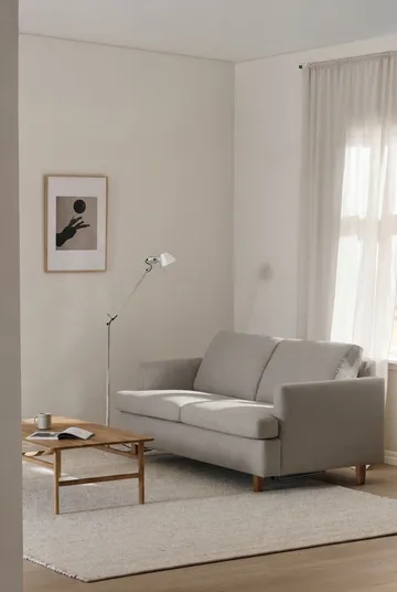 Sofá-cama Binga 2,5 lugares - Same Grey 6673-freixo tingido em carvalho - 1898