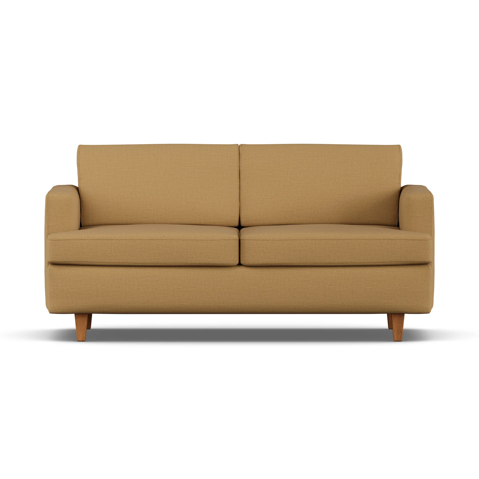 Sofá-cama Binga 2,5 lugares, Same Ochre 6676-freixo tingido em carvalho 1898