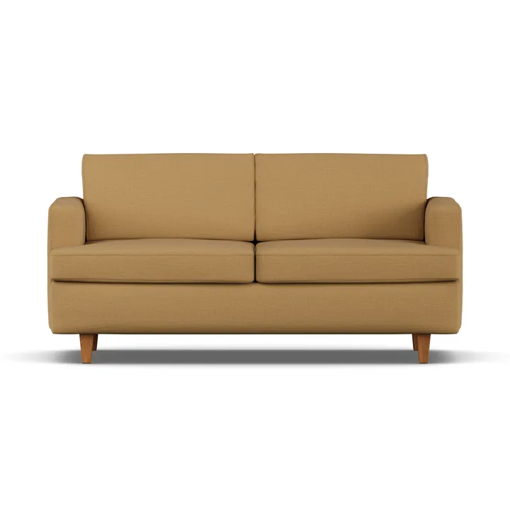 Sofá-cama Binga 2,5 lugares - Same Ochre 6676-freixo tingido em carvalho - 1898