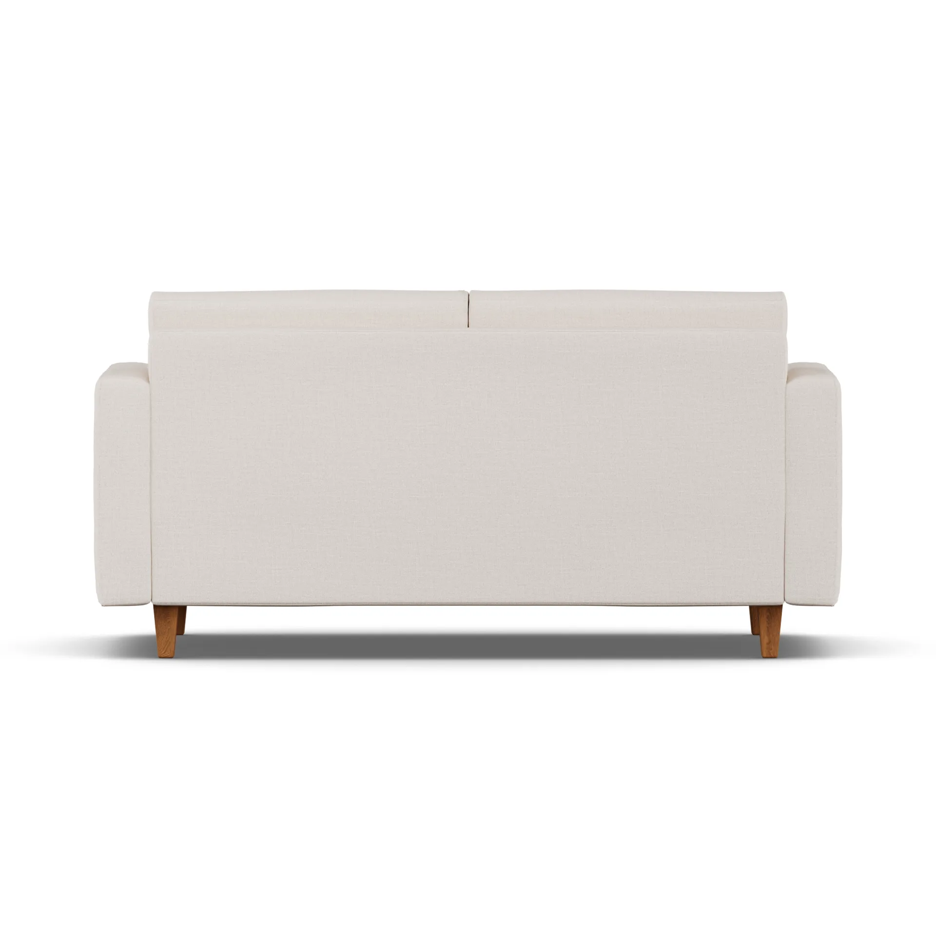 Sofá-cama Binga 2,5 lugares, Same Off White 6671-freixo tingido escuro 1898