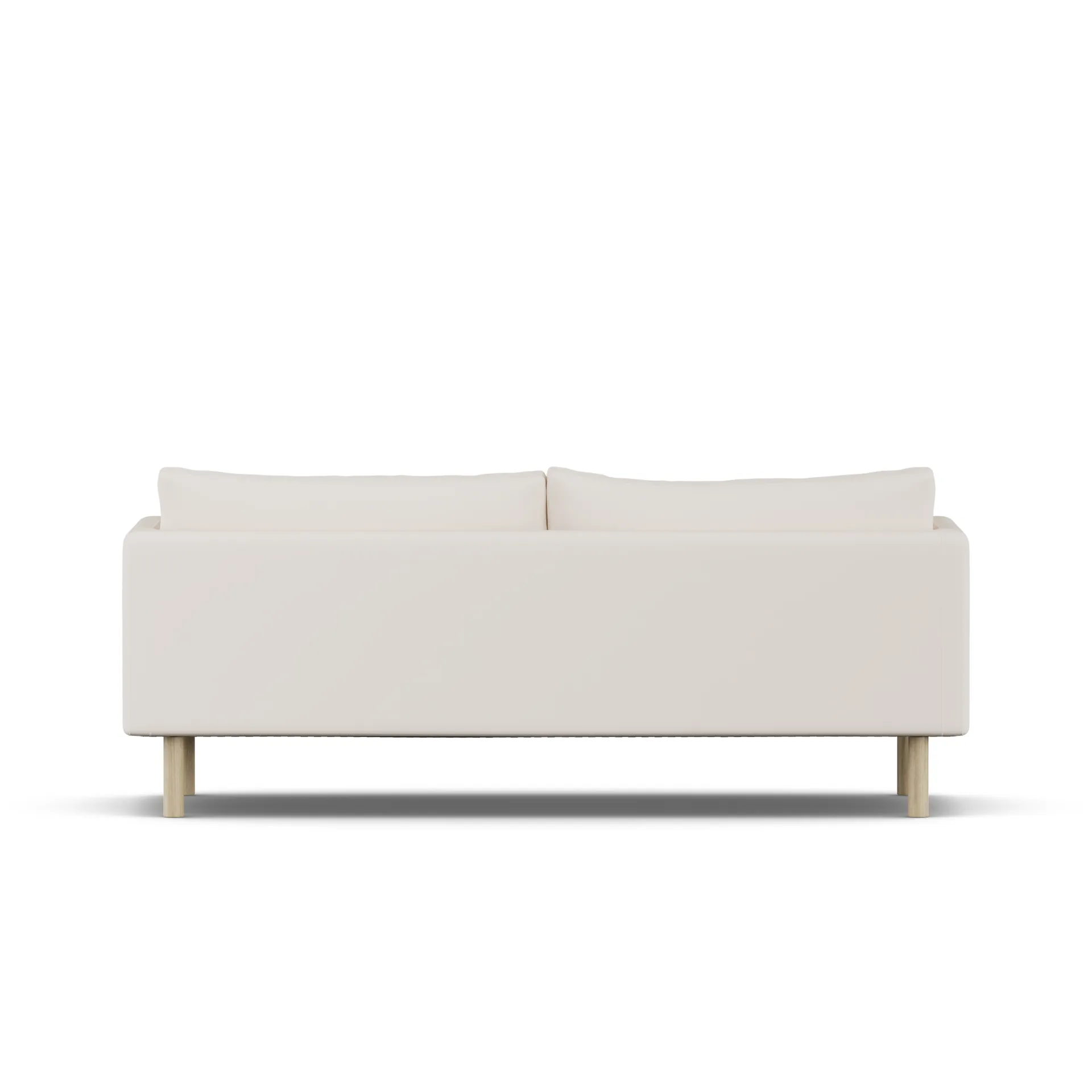 Sofá Linnevik, Caleido Beige 9600-carvalho branco oleado, 3 lugares 1898
