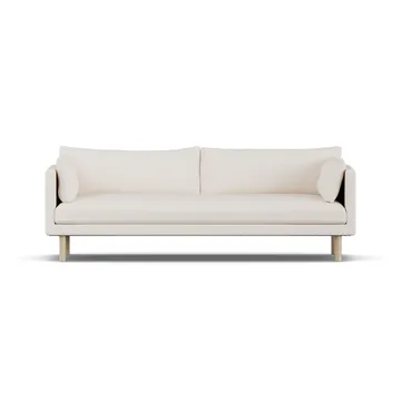 Sofá Linnevik - Caleido Beige 9600-carvalho branco oleado, 4 lugares - 1898