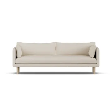 Sofá Linnevik - Jump Beige 1956-carvalho branco oleado, 4 lugares - 1898