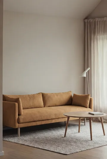 Sofá Linnevik - Jump Honey 1959-carvalho branco oleado, 4 lugares - 1898