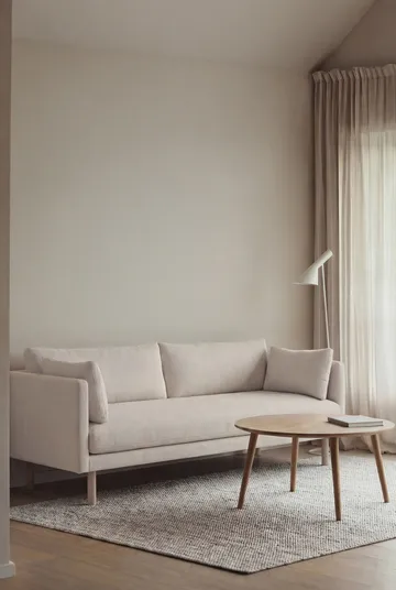 Sofá Linnevik - Jump Off White 1954-carvalho branco oleado, 3 lugares - 1898