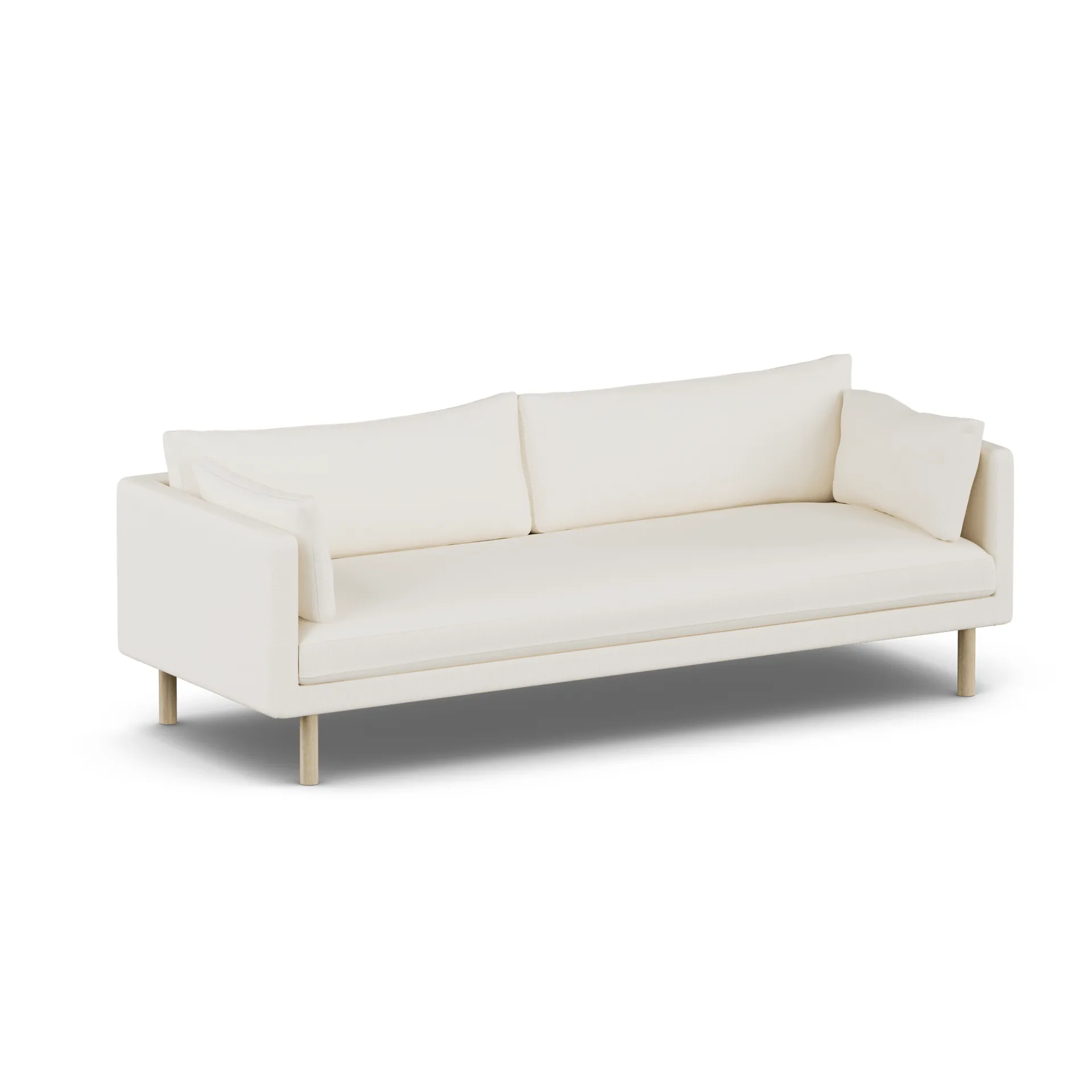 Sofá Linnevik, Jump Off White 1954-carvalho branco oleado, 4 lugares 1898