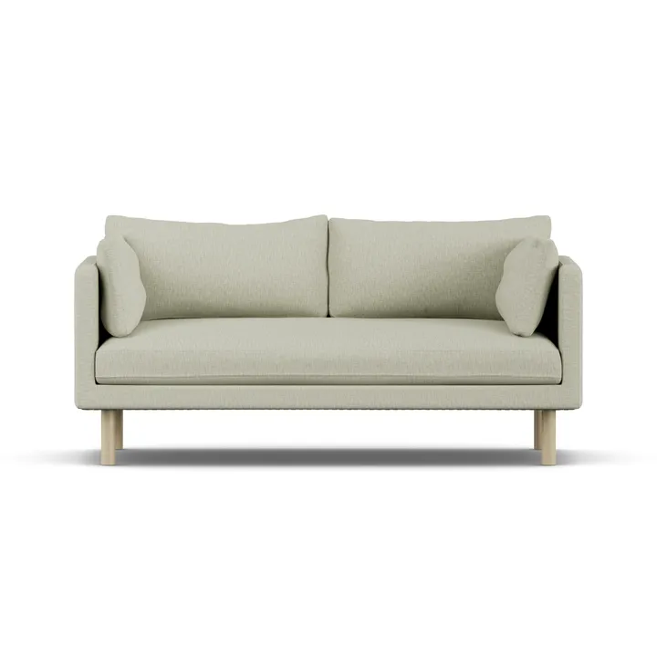 Sofá Linnevik - Luiza Beige 3981-carvalho branco oleado, 2 lugares - 1898