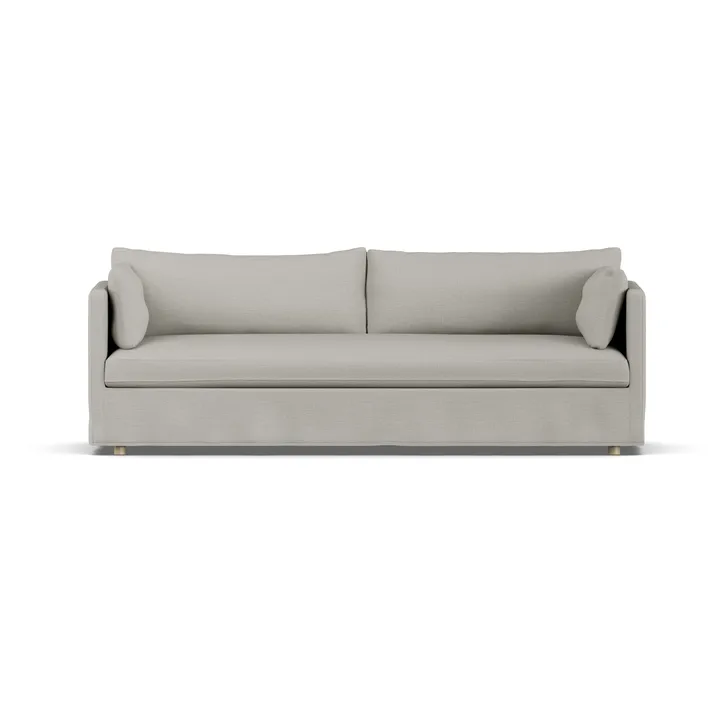 Sofá Linnevik - Same Grey 6673-carvalho branco oleado, 4 lugares, com saia - 1898