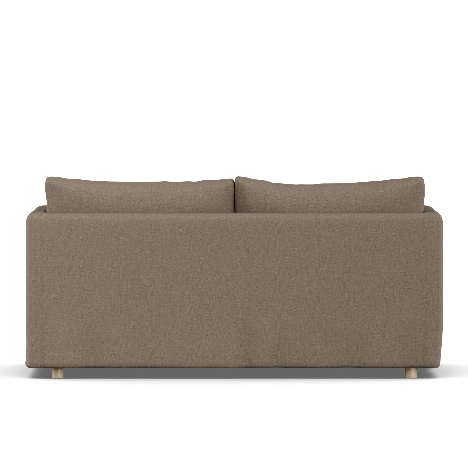 Sofá Linnevik, Same Mole 6674-carvalho branco oleado, 2 lugares, com saia 1898