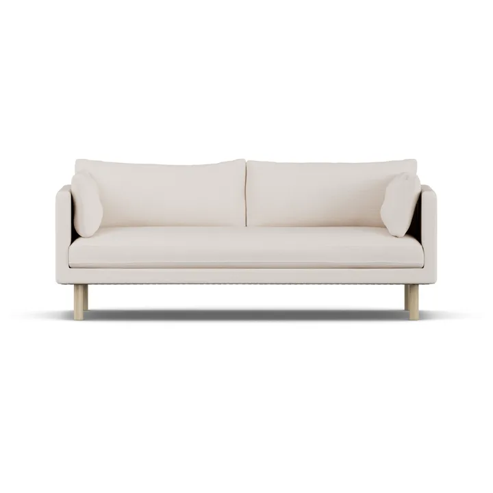 Sofá Linnevik - Same Off White 6671-carvalho branco oleado, 3 lugares - 1898
