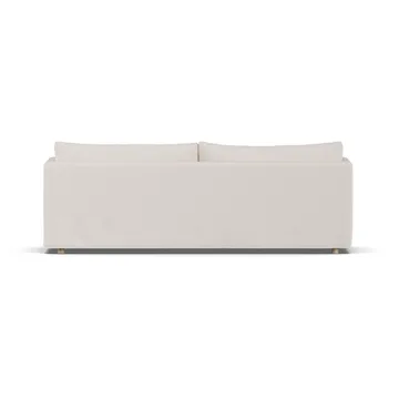 Sofá Linnevik - Same Off White 6671-carvalho branco oleado, 4 lugares, com saia - 1898