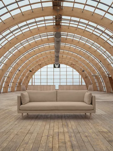 Sofá Linnevik - Same Sand 6672-carvalho branco oleado, 4 lugares - 1898