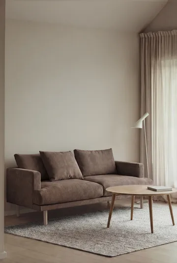 Sofá Sjövik - Jump Brown 1955-carvalho branco oleado, 2,5 lugares - 1898