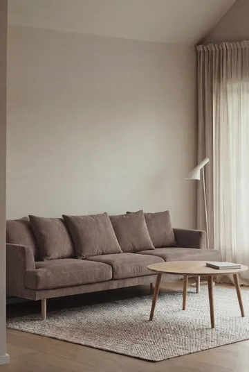 Sofá Sjövik - Jump Brown 1955-carvalho branco oleado, 3,5 lugares - 1898