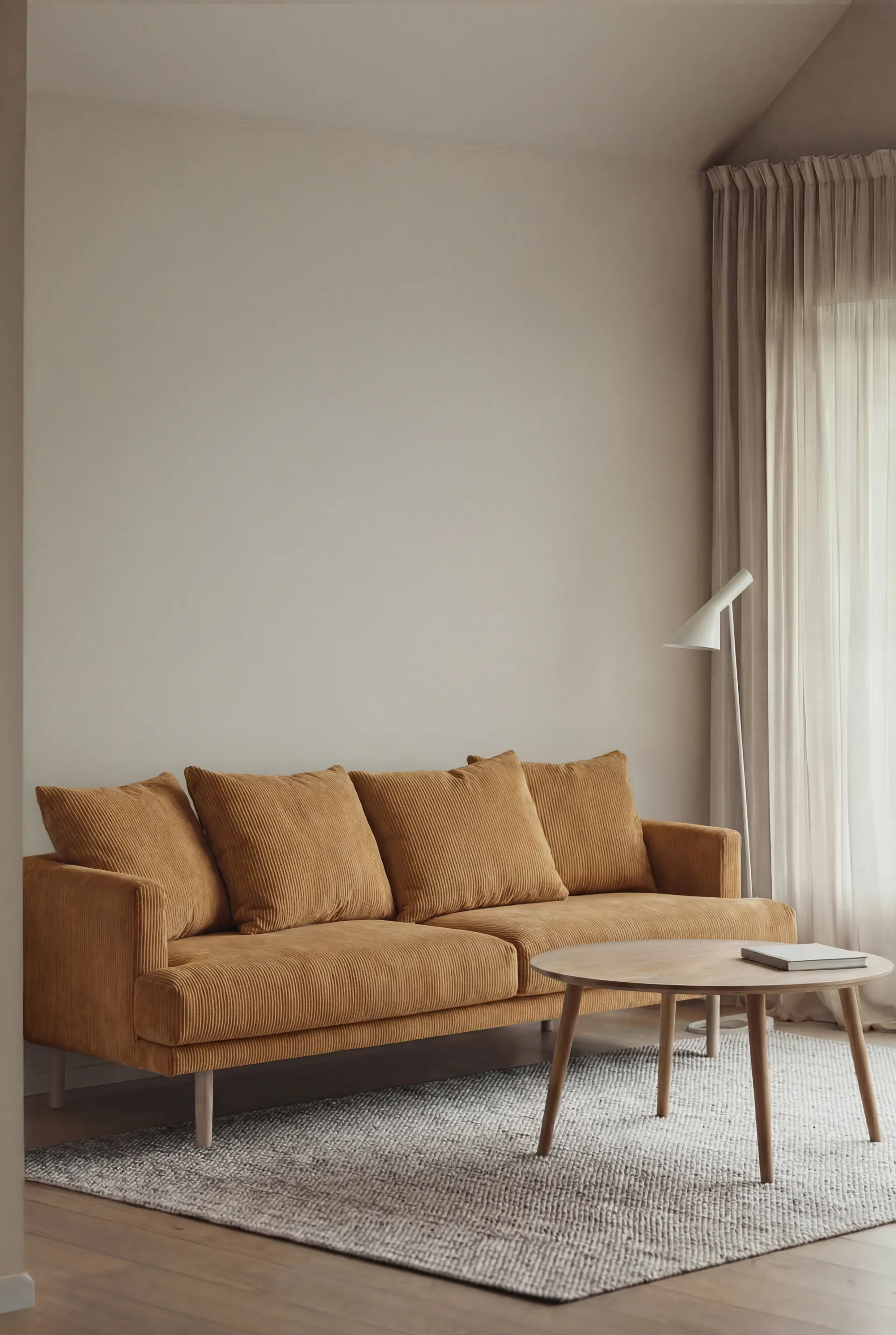 Sofá Sjövik, Jump Honey 1959-carvalho branco oleado, 3 lugares 1898