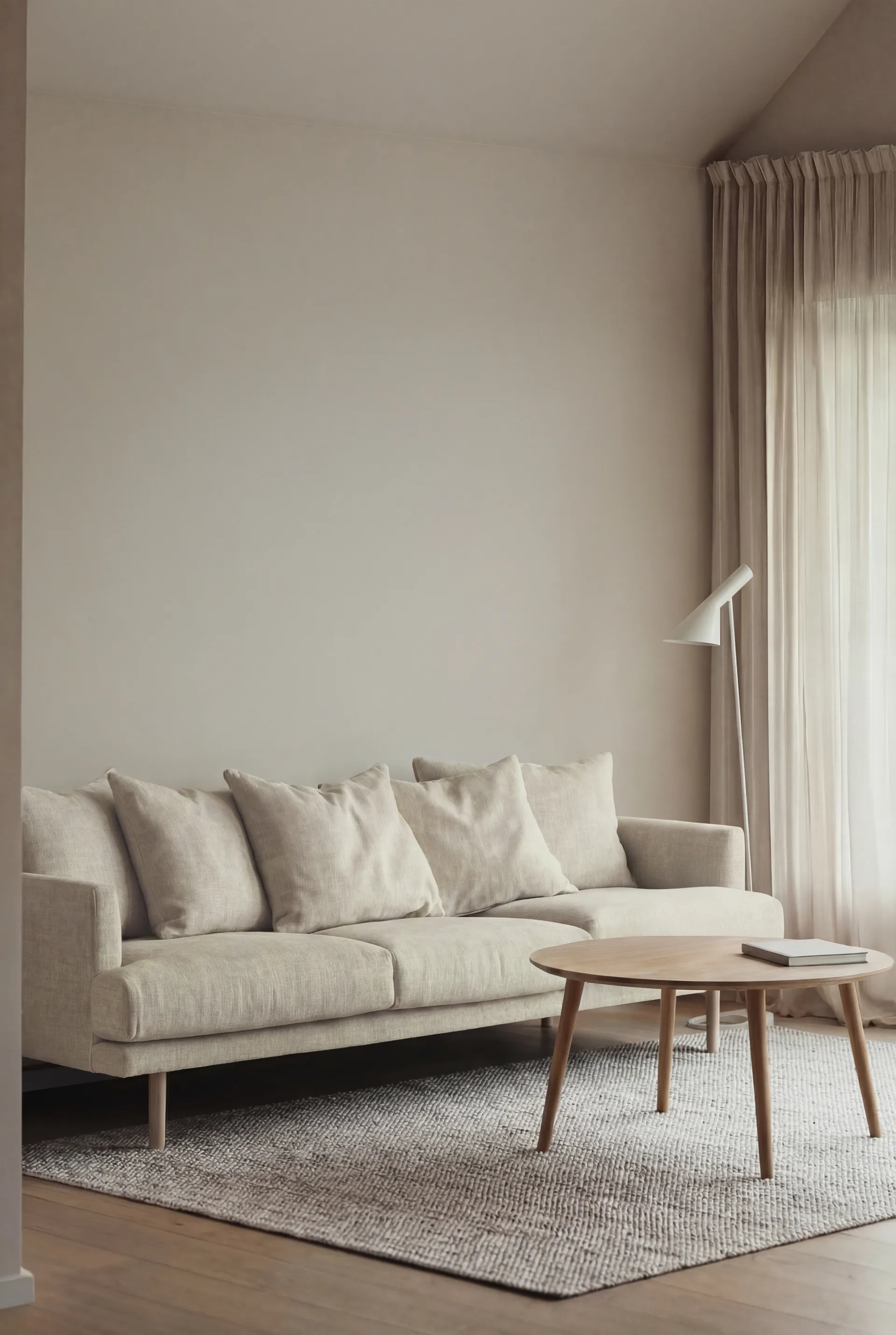 Sofá Sjövik, Oslo Nature 1540-carvalho branco oleado, 3,5 lugares 1898