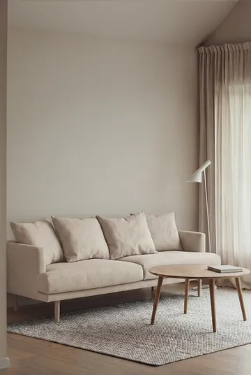 Sofá Sjövik - Same Beige 6670-carvalho branco oleado, 3 lugares - 1898