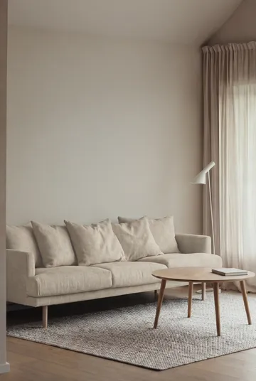 Sofá Sjövik - Same Beige 6670-carvalho branco oleado, 3,5 lugares - 1898