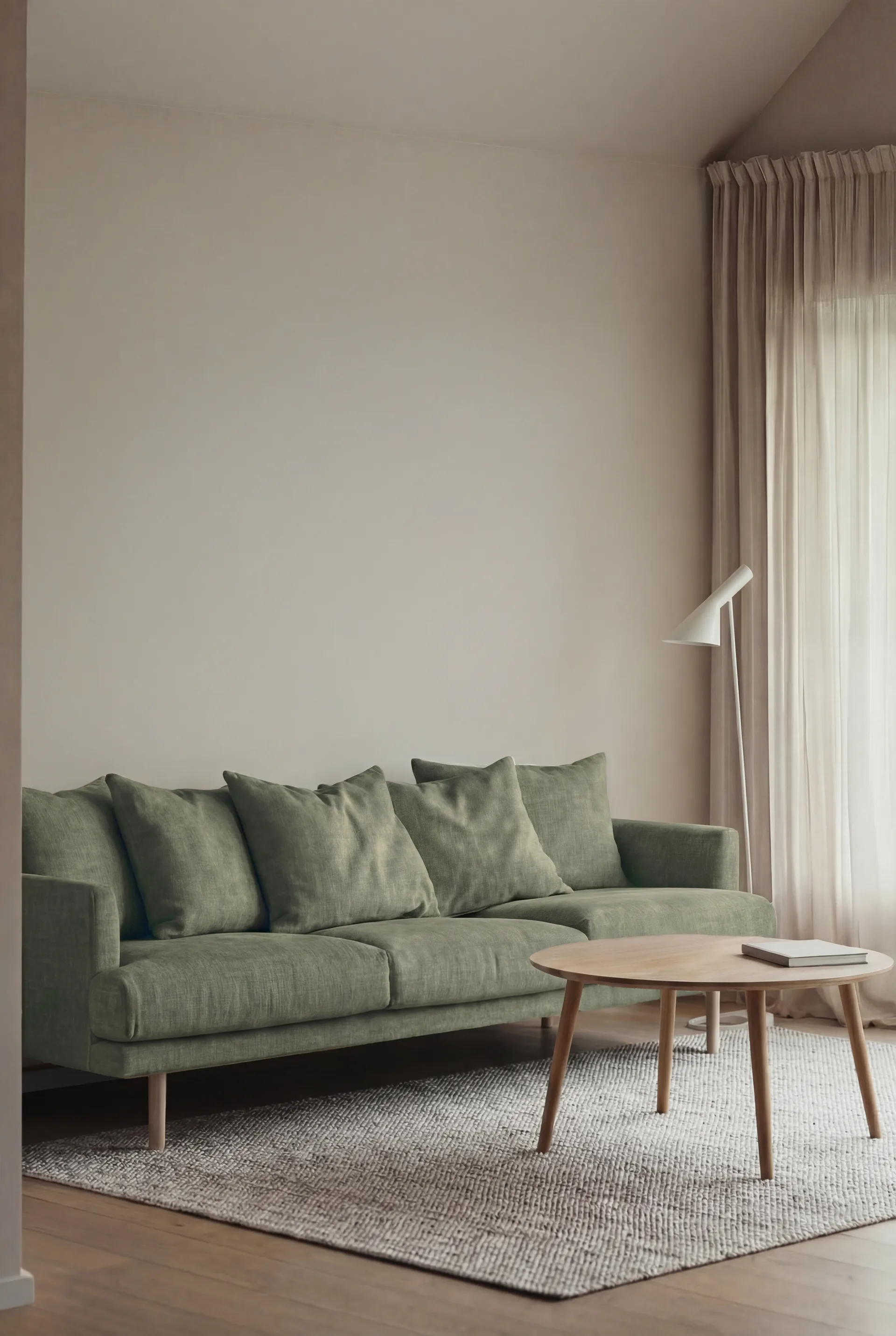 Sofá Sjövik, Same Forest 6677-carvalho branco oleado, 3,5 lugares 1898