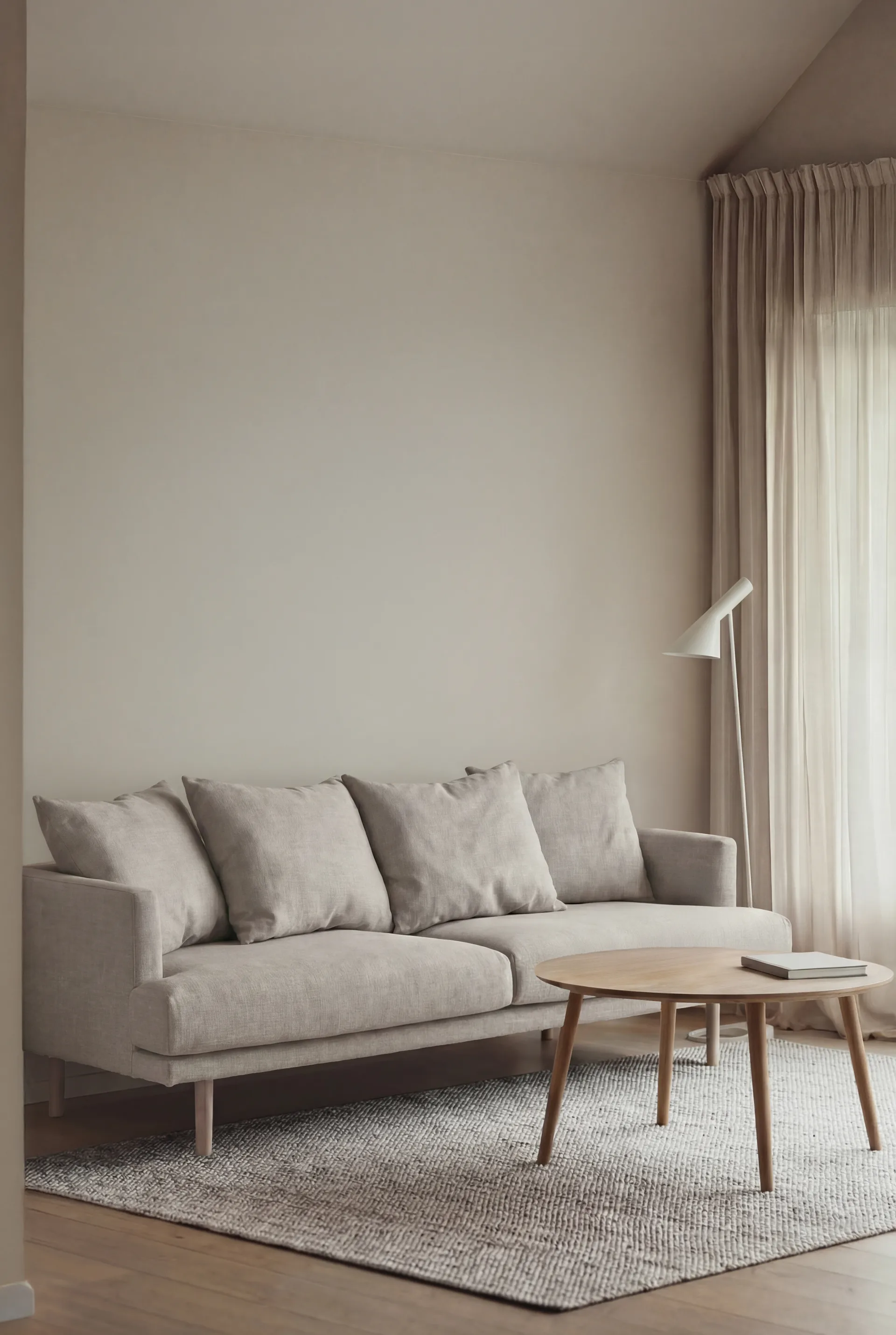 Sofá Sjövik, Same Grey 6673-carvalho branco oleado, 3 lugares 1898