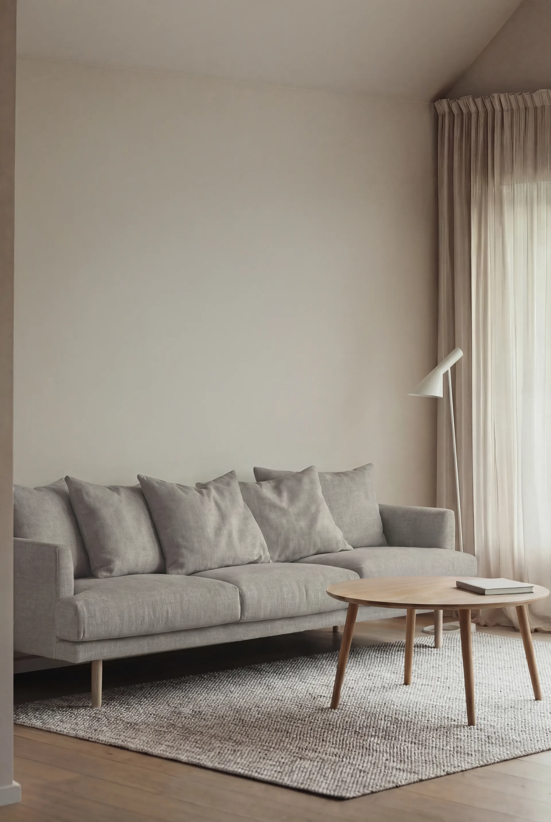 Sofá Sjövik, Same Grey 6673-carvalho branco oleado, 3,5 lugares 1898