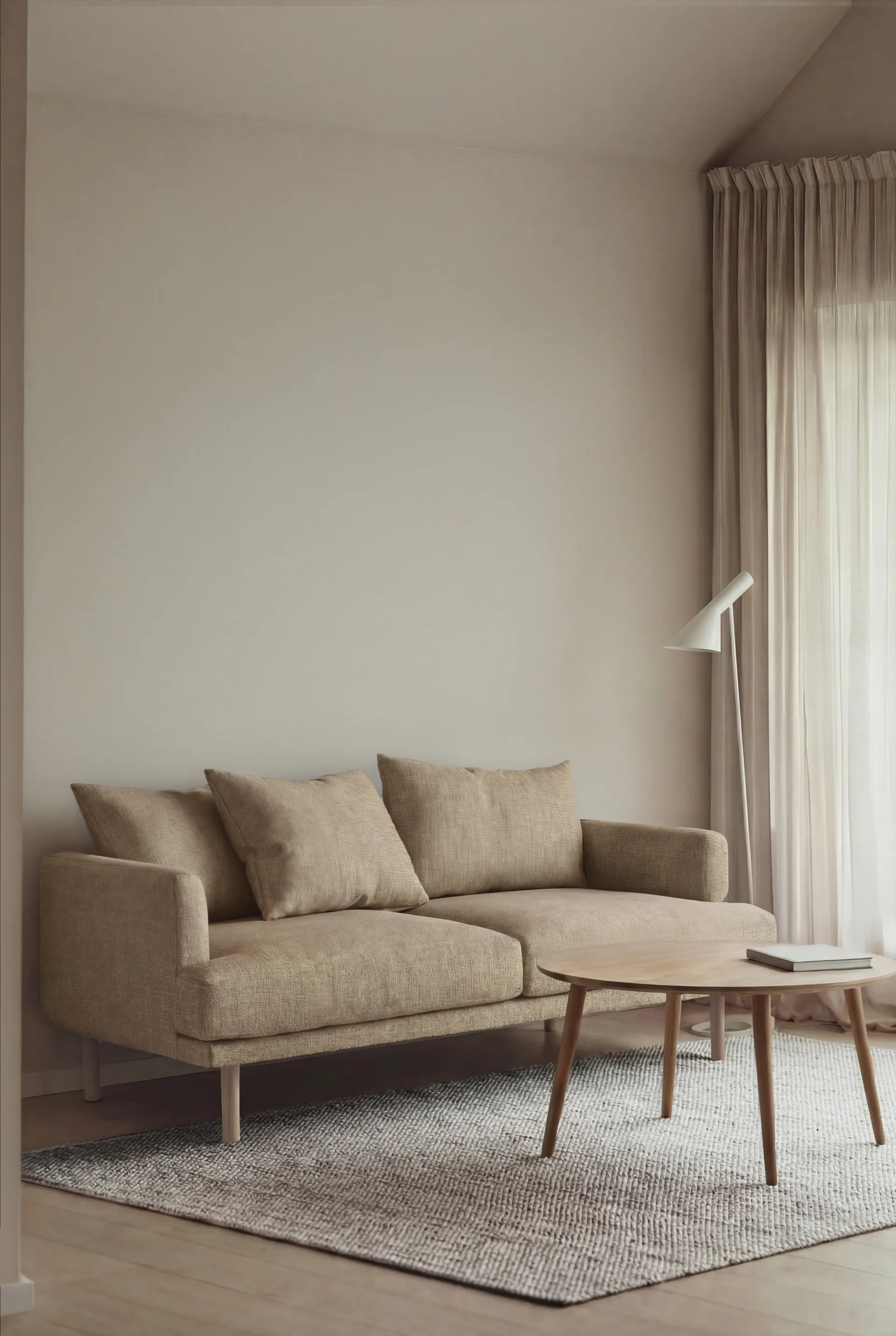 Sofá Sjövik, Same Sand 6672-carvalho branco oleado, 2,5 lugares 1898