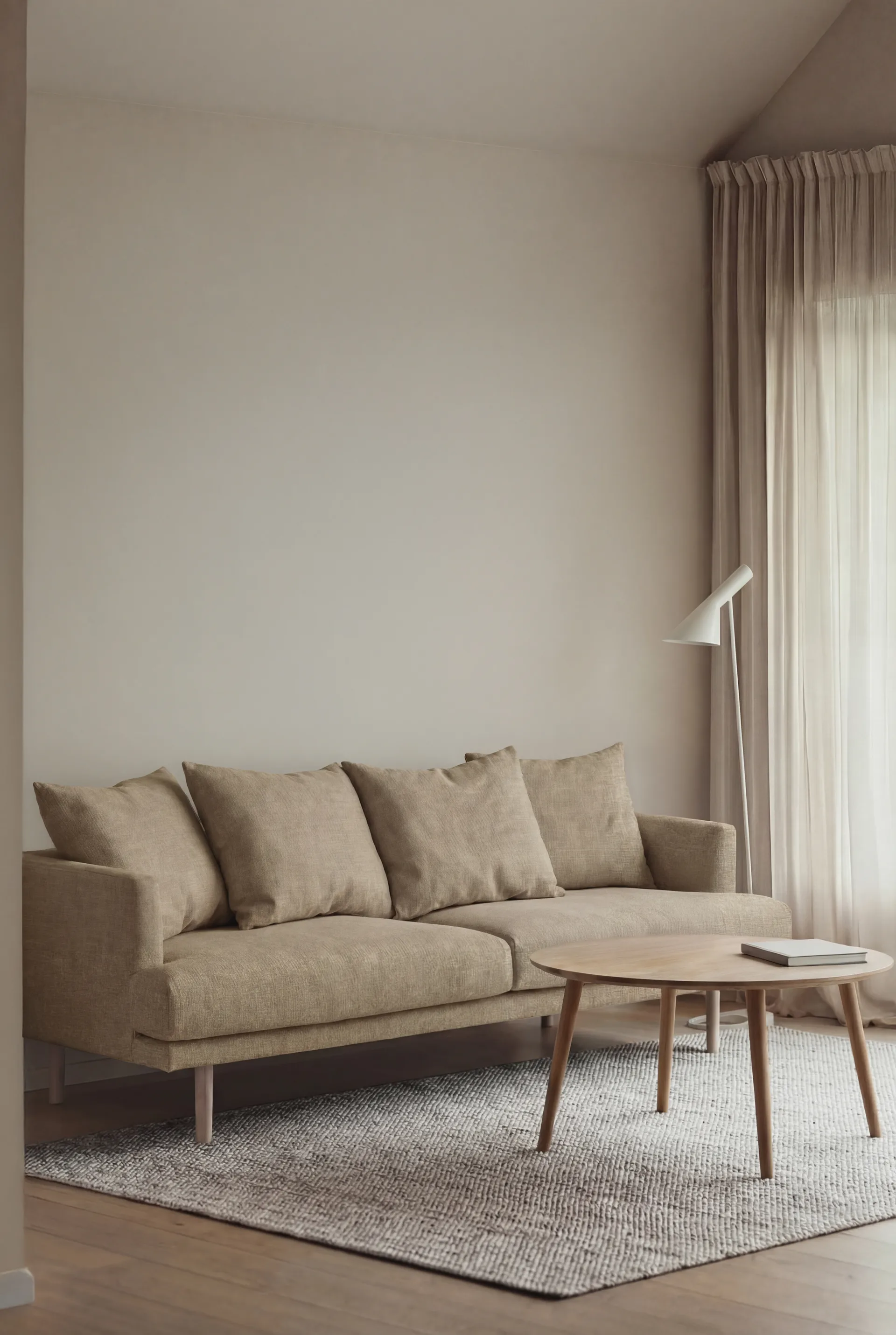 Sofá Sjövik, Same Sand 6672-carvalho branco oleado, 3 lugares 1898