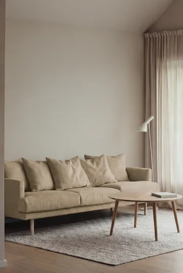 Sofá Sjövik - Same Sand 6672-carvalho branco oleado, 3,5 lugares - 1898