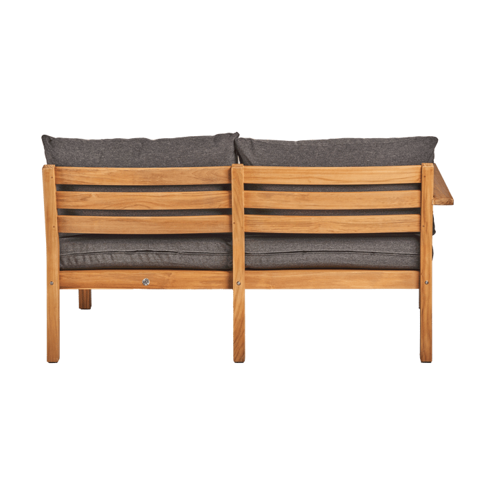 Sofá Stockaryd 2 lugares módulo direito teak/dark grey 1898