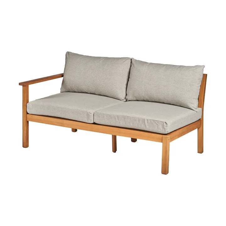 Sofá Stockaryd 2 lugares módulo direito teak/light grey - 1898