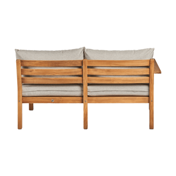 Sofá Stockaryd 2 lugares módulo direito teak/light grey - undefined - 1898
