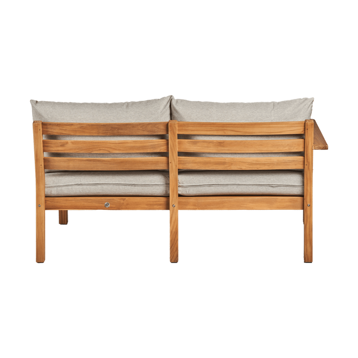 Sofá Stockaryd 2 lugares módulo direito teak/light grey 1898