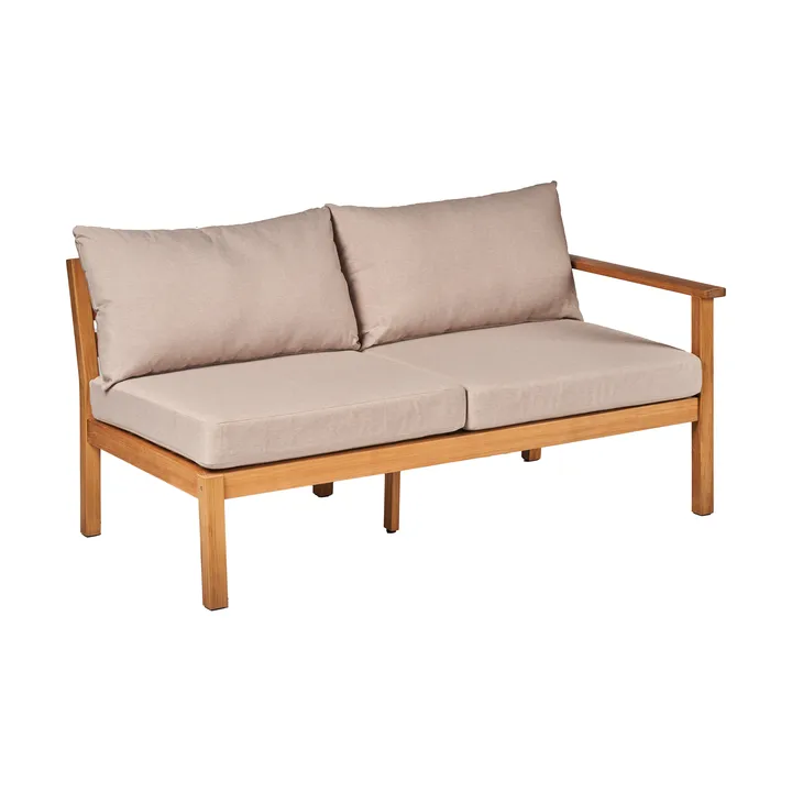 Sofá Stockaryd 2 lugares módulo esquerdo teak/beige - 1898