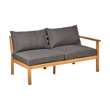 Sofá Stockaryd 2 lugares módulo esquerdo teak/dark grey - 1898