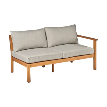 Sofá Stockaryd 2 lugares módulo esquerdo teak/light grey - 1898