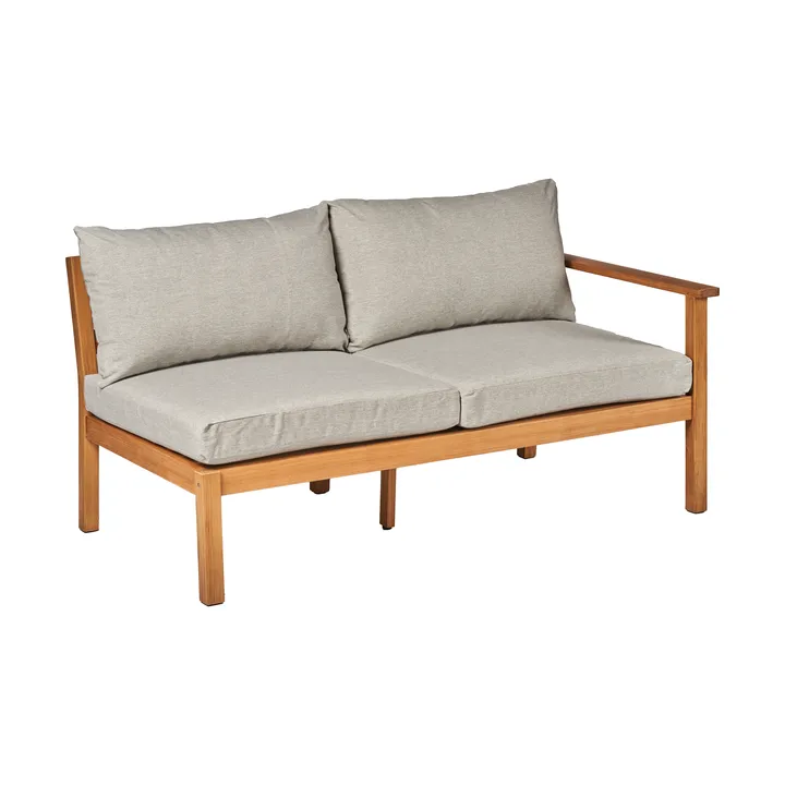 Sofá Stockaryd 2 lugares módulo esquerdo teak/light grey - 1898