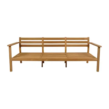 Sofá Stockaryd 3 lugares teak/beige - 1898