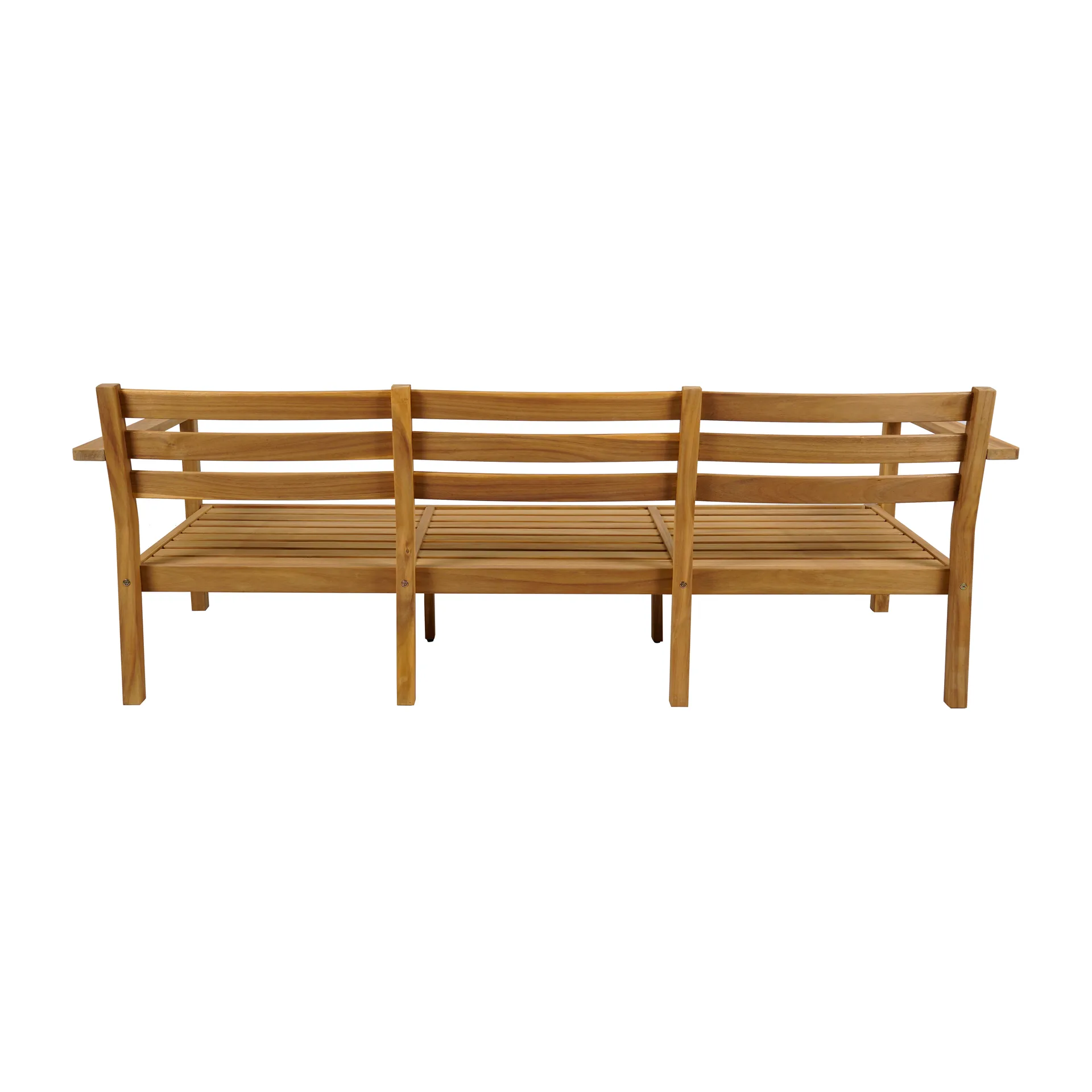 Sofá Stockaryd 3 lugares teak/beige,  1898