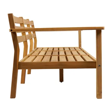 Sofá Stockaryd 3 lugares teak/light grey - 1898
