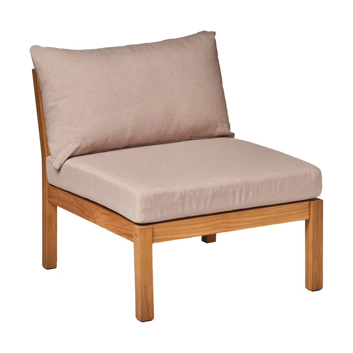 Sofá Stockaryd módulo central teak/beige - 1898