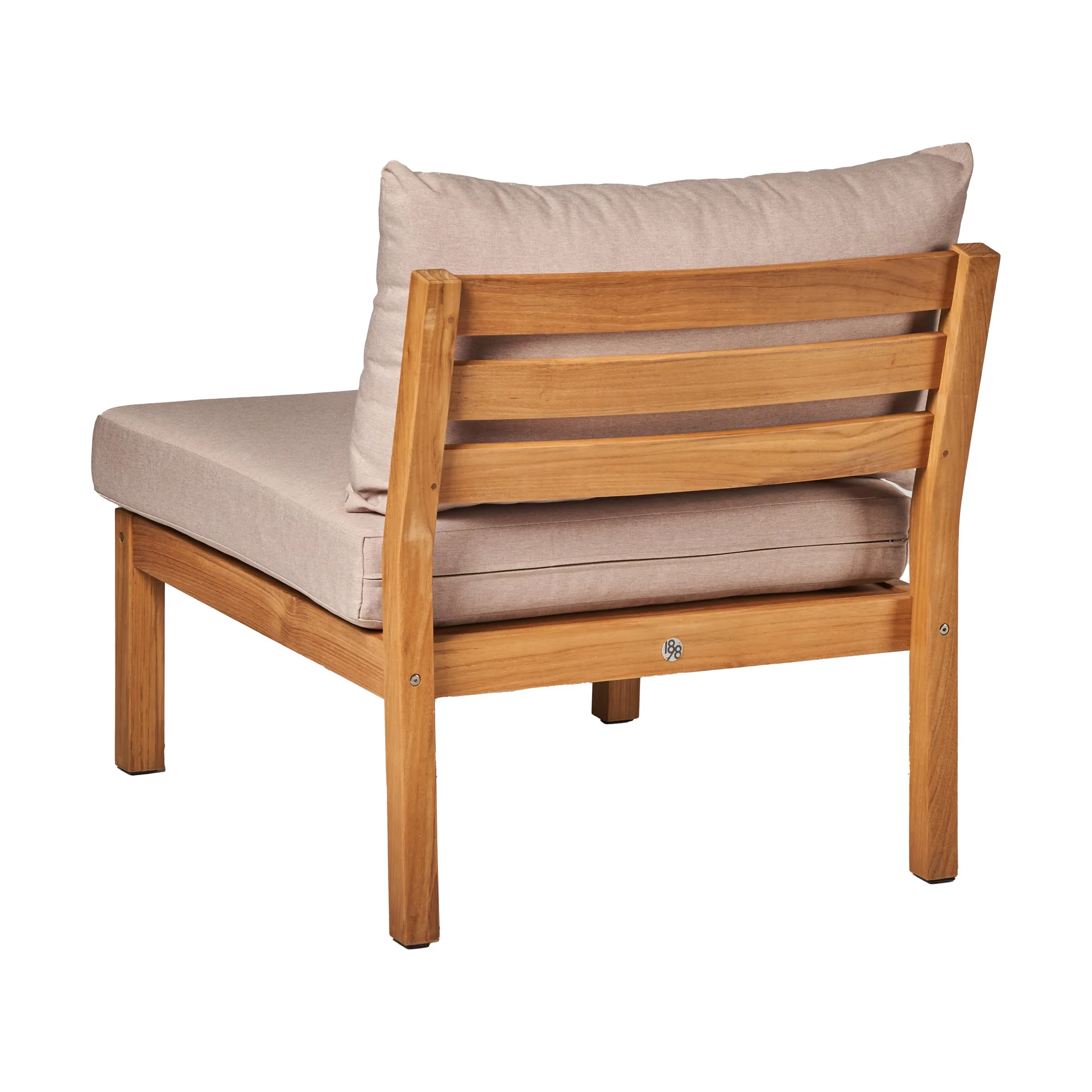 Sofá Stockaryd módulo central teak/beige 1898