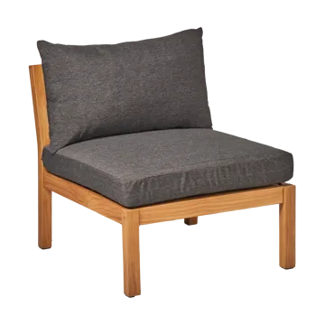 Sofá Stockaryd módulo central teak/dark grey - 1898