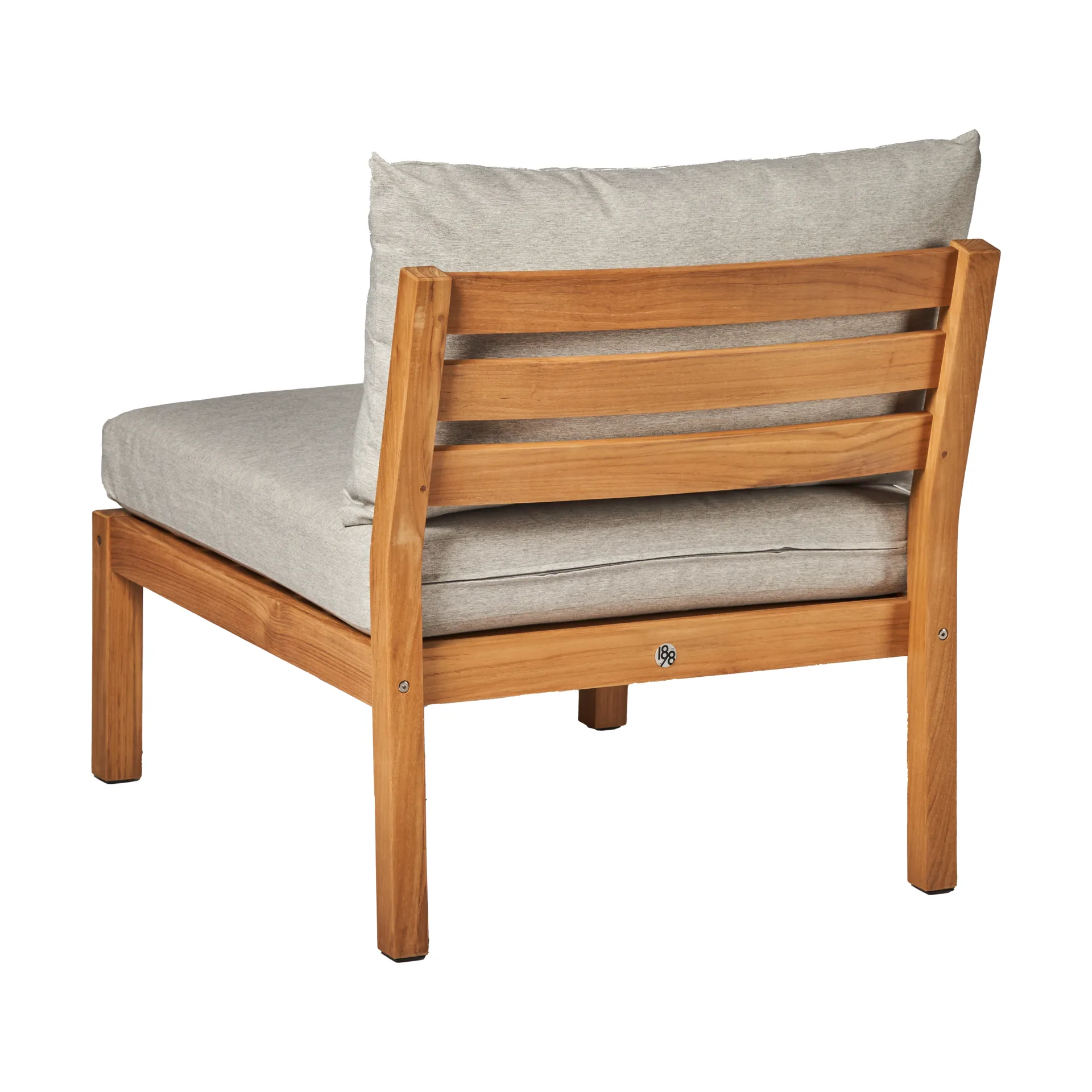 Sofá Stockaryd módulo central teak/light grey,  1898
