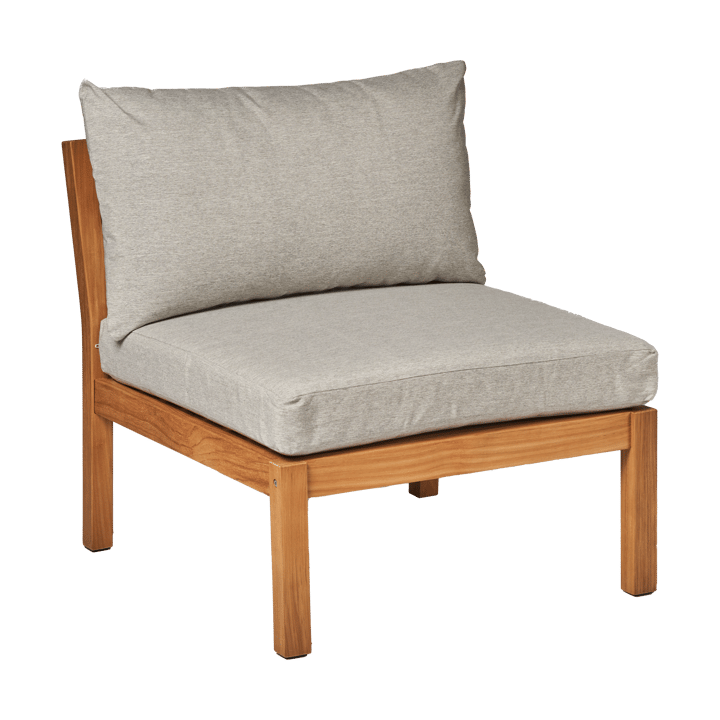 Sofá Stockaryd módulo central teak/light grey - undefined - 1898