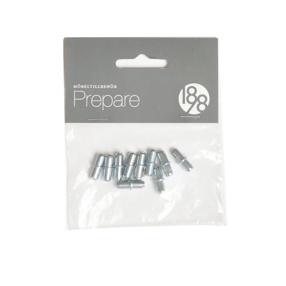 Suportes de prateleira Prepare, Cromo, 5x16mm, 10 pcs 1898