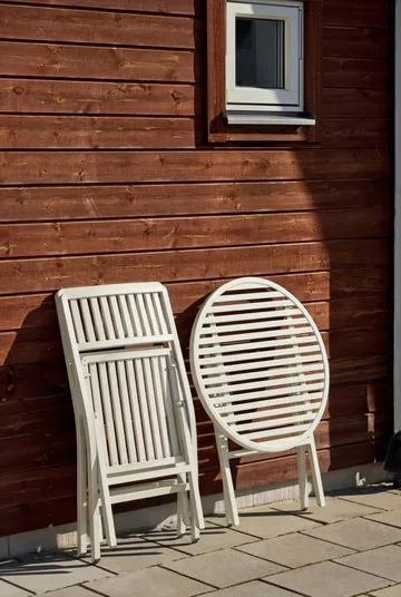 Verona mesa de café - Branco-sujo, Ø72 cm - 1898