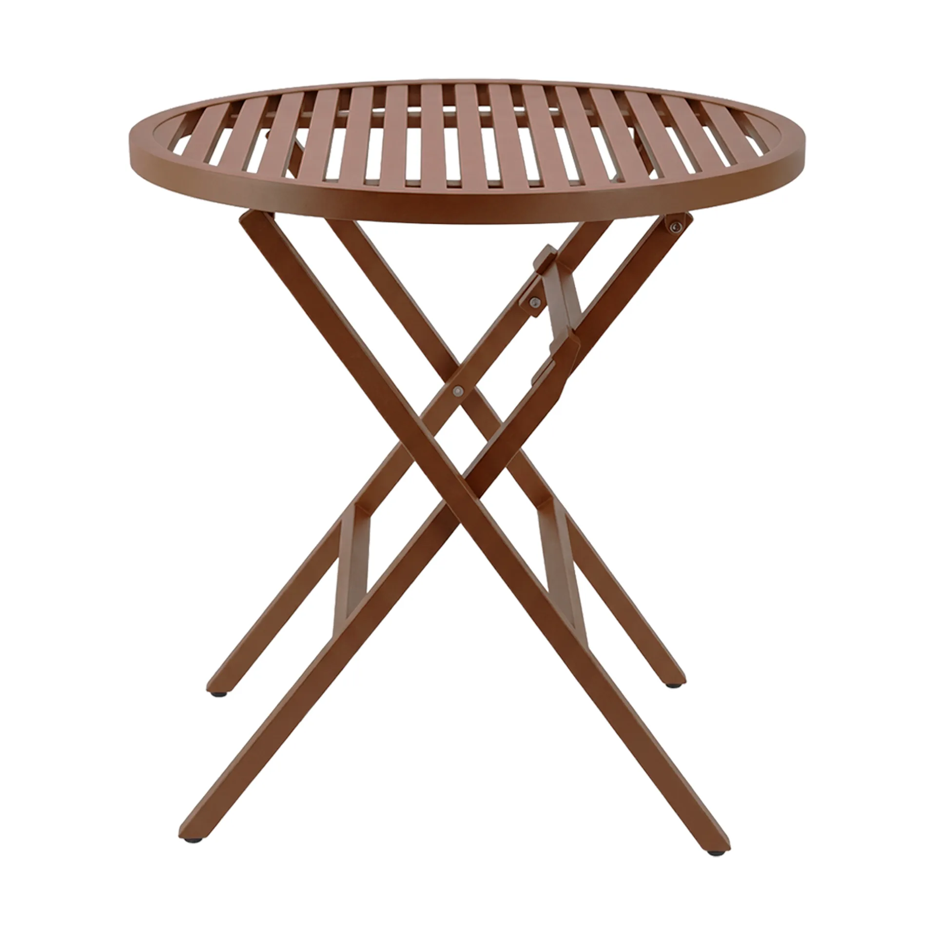 Verona mesa de café, Vermelho queimado, Ø72 cm 1898